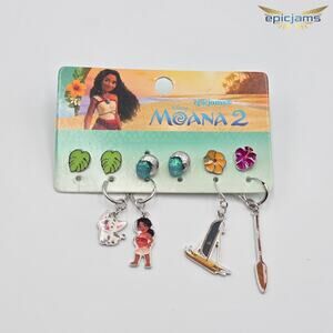 Disney Moana 2 Mix and Match Icons Earring Set New